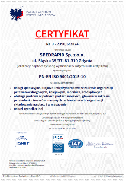 W 275 6 2024 SPEDRAPID cert pol www 20250417